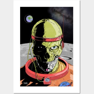 Space Skull Posters and Art